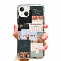 Rewput Halloween Spooky Collage Phone Case for iPhone 15, Creepy Halloween by Deal US