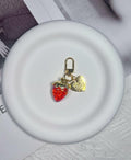 LAEKOU Cute Strawberry Keychain Accessories for Women, Y2K Key Chain by Deal US