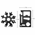 18 in 1 Multi Tool Black Stocking Stuffers Gifts for Men Dad by Deal US