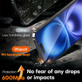 Wiaocit 3 Pack Tempered Glass Screen Protector for iPhone SE 4 - Clear by Deal US