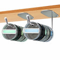 Nuorest 2 Pack Tumbler Lid Organizer Hook Under Cabinet Space Saving by Deal US