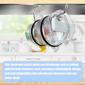 Nuorest 2 Pack Tumbler Lid Organizer Hook Under Cabinet Space Saving by Deal US