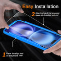 Wiaocit 3 Pack Tempered Glass Screen Protector for iPhone SE 4 - Clear by Deal US