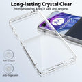 Sucnakp Clear TPU Case for Motorola Razr+ 2024 with TPU Bumper – YKL Clear by Deal US