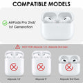 CAGOS AirPods Pro Case Bling Crystal Sparkle Protective Cover Cute by Deal US
