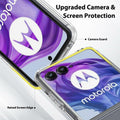 Sucnakp Clear TPU Case for Motorola Razr+ 2024 with TPU Bumper – YKL Clear by Deal US