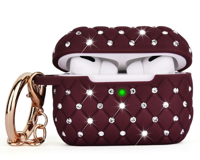 CAGOS AirPods Pro Case Bling Crystal Sparkle Protective Cover Cute by Deal US