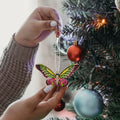 Colorful Butterfly Christmas Ornaments Tree Charms - New - Single Unit by Deal US