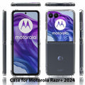 Sucnakp Clear TPU Case for Motorola Razr+ 2024 with TPU Bumper – YKL Clear by Deal US