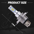 GKmow 2PCS H4 LED Fog Lights – 4000LM CREE, 3570 2SMD, White, Universal Fit by Deal US