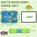 HiYZ Kids Bento Lunch Box 5 Compartments Leak-Proof BPA-Free Ages 3-7 by Deal US