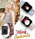 Holiday Watch Band for Apple Watch – Xmas/Halloween, All Sizes, Series 3–10 by Deal US
