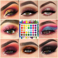 Jutoe 35-Color Eyeshadow Palette – Matte, Shimmer, Waterproof, Long-Lasting by Deal US