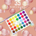 Jutoe 35-Color Eyeshadow Palette – Matte, Shimmer, Waterproof, Long-Lasting by Deal US