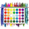 Jutoe 35-Color Eyeshadow Palette – Matte, Shimmer, Waterproof, Long-Lasting by Deal US