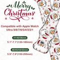Holiday Watch Band for Apple Watch – Xmas/Halloween, All Sizes, Series 3–10 by Deal US