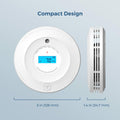 [Like New] AEGISLINK SC240 Smoke & CO Detector 10-Year Battery Photoelectric 1 Pack - Like New by Deal US