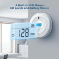 [Like New] AEGISLINK SC240 Smoke & CO Detector 10-Year Battery Photoelectric 1 Pack - Like New by Deal US