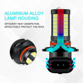 GKmow 2-Pack 9006 LED Fog Light Bulbs 6500K White 2800 Lumens Super Bright by Deal US