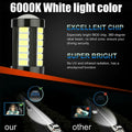 GKmow 2-Pack 9006 LED Fog Light Bulbs 6500K White 2800 Lumens Super Bright by Deal US