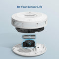 [Like New] AEGISLINK SC240 Smoke & CO Detector 10-Year Battery Photoelectric 1 Pack - Like New by Deal US