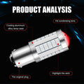 Nowkont 4PCS 1157 LED Brake Light Red 5630 SMD High Brightness Bulbs by Deal US