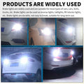 Nowkont 2-Pack LED Turn Brake Lights 12V White #1157 Universal Waterproof by Deal US