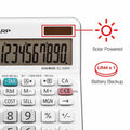 Sharp EL-330WB Calculator Dual Power Solar Battery 1 Pack New by Deal US