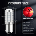Nowkont 4PCS 1157 LED Brake Light Red 5630 SMD High Brightness Bulbs by Deal US