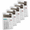Sharp EL-330WB Calculator Dual Power Solar Battery 1 Pack New