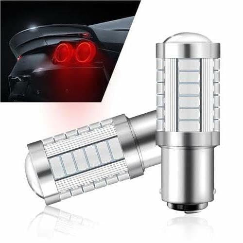 Nowkont 4PCS 1157 LED Brake Light Red 5630 SMD High Brightness Bulbs by Deal US