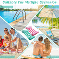 2 Pack Adult 4-in-1 Pool Floats, Inflatable Multi-Purpose Pool Floaties by Deal US