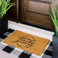 THEODORE MAGNUS 1 Count Fall Coir Non-Slip Outdoor Door Mat Welcome by Deal US
