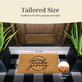 THEODORE MAGNUS 1 Count Fall Coir Non-Slip Outdoor Door Mat Welcome by Deal US
