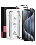 pocamax iPhone 16 6.1" Tempered Glass Screen Protector 2-Pack by Deal US