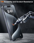 pocamax iPhone 16 6.1" Tempered Glass Screen Protector 2-Pack by Deal US