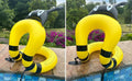 Jioqoti Kids Swim Vest Adjustable Buckle Yellow 30-50 lbs Size L by Deal US