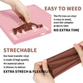 AHIJOY Heat Transfer Vinyl 12"x15ft Chocolate Brown HTV Iron-On for Garments by Deal US