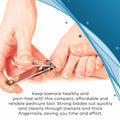 Denco Straight Cut Toenail Clipper Silver 1 Count Model 3559N New by Deal US