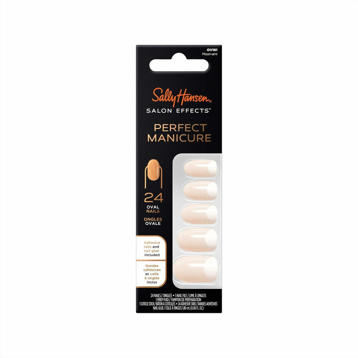 Sally Hansen Salon Effects Perfect Manicure Moon-Ami OV161 24 Oval Nails by Deal US
