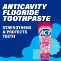 ACT Kids Anticavity Fluoride Toothpaste Bubble Gum Blowout 4.6 oz New by Deal US