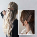 Bewudy 5 PCS Matte Neutral French Hair Barrettes Clips, Strong Hold, Vintage by Deal US