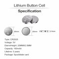 CR2025 3V Lithium Battery 5pcs New Long Lasting Coin Cell by Deal US
