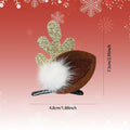 hhdatc 2 Pairs Reindeer Antlers Ears Hair Clips Christmas Party Accessories by Deal US