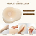Honeysea Silicone Nipple Covers Pasties Reusable Adhesive Bra 1 Pair Crème by Deal US