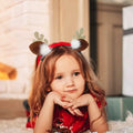 hhdatc 2 Pairs Reindeer Antlers Ears Hair Clips Christmas Party Accessories by Deal US