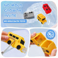 Car Bath Toys Mold Free No Hole for Infants 6-12 Months Toddler Toy by Deal US