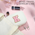 Parima Medium Jewelry Box Travel Organizer Mini Case White Initial G by Deal US