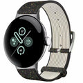 SKCC Nylon Bands for Google Pixel Watch 2 & 3 41mm Black Adjustable by Deal US