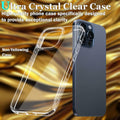 OLIVIC iPhone 15 Pro Max Case Ultra Clear Slim Shockproof Bumper Cover by Deal US
